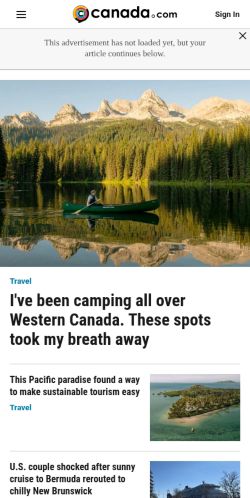 Screenshot of the audited page (Mobile 375×812)