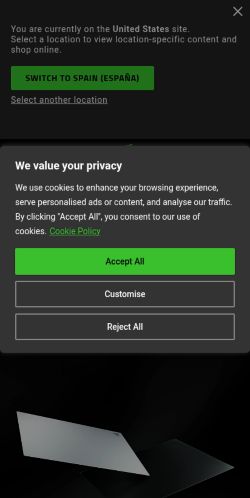 Screenshot of the audited page (Mobile 375×812)