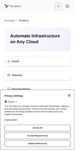 Screenshot of the audited page (Mobile 375×812)