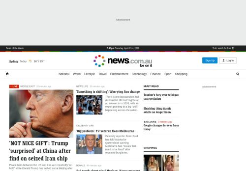 Screenshot of the audited page (Desktop 1440×900)