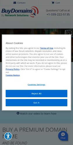Screenshot of the audited page (Mobile 375×812)