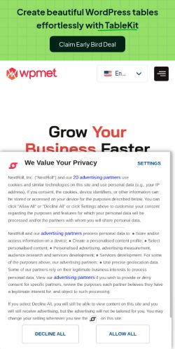 Screenshot of the audited page (Mobile 375×812)