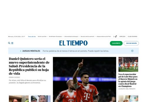 Screenshot of the audited page (Desktop 1440×900)