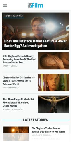 Screenshot of the audited page (Mobile 375×812)