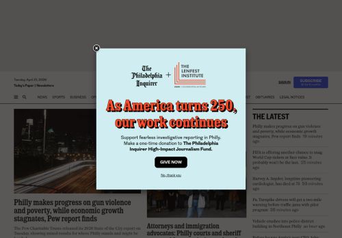 Screenshot of the audited page (Desktop 1440×900)