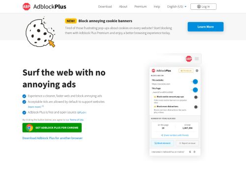 Screenshot of the audited page (Desktop 1440×900)