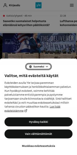 Screenshot of the audited page (Mobile 375×812)