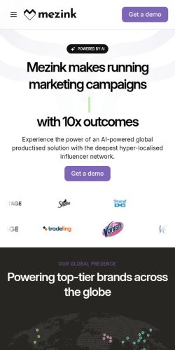 Screenshot of the audited page (Mobile 375×812)