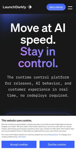 Screenshot of the audited page (Mobile 375×812)
