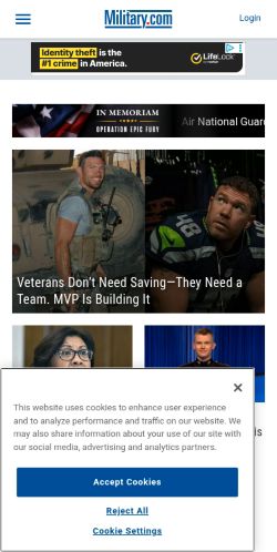 Screenshot of the audited page (Mobile 375×812)