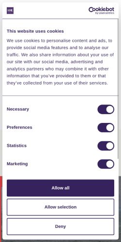 Screenshot of the audited page (Mobile 375×812)