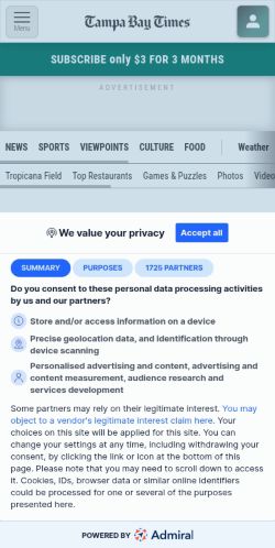 Screenshot of the audited page (Mobile 375×812)