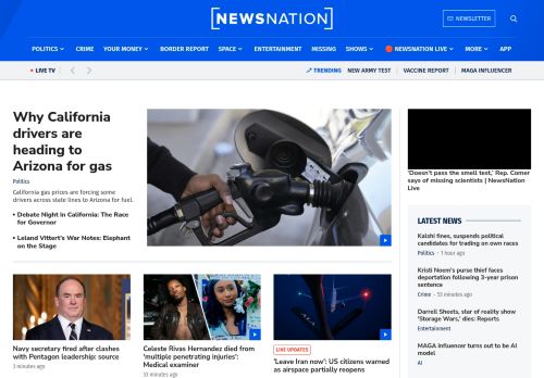 Screenshot of the audited page (Desktop 1440×900)