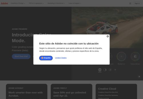 Screenshot of the audited page (Desktop 1440×900)
