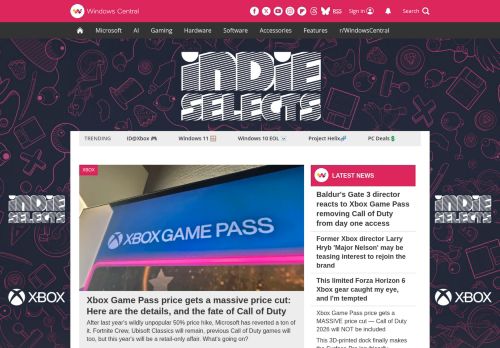 Screenshot of the audited page (Desktop 1440×900)