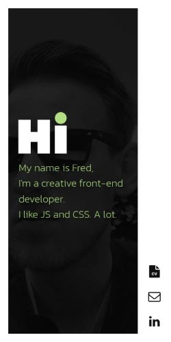 Screenshot of the audited page (Mobile 375×812)