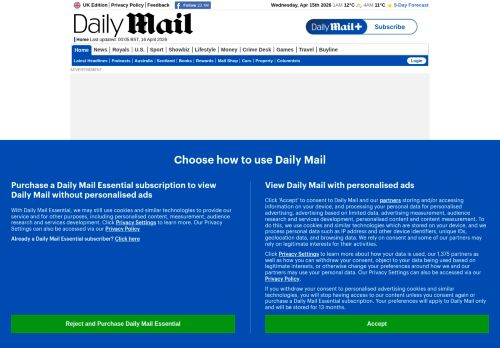 Screenshot of the audited page (Desktop 1440×900)