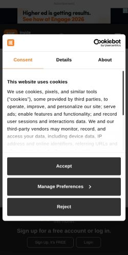 Screenshot of the audited page (Mobile 375×812)