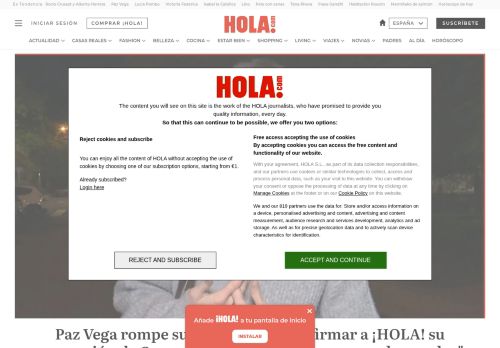 Screenshot of the audited page (Desktop 1440×900)