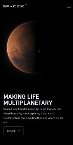 Screenshot of the audited page (Mobile 375×812)