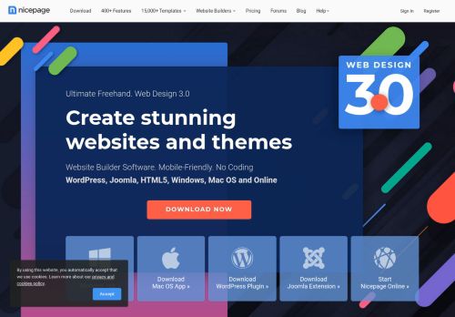 Screenshot of the audited page (Desktop 1440×900)