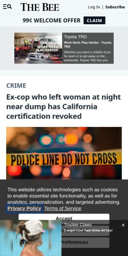 Screenshot of the audited page (Mobile 375×812)