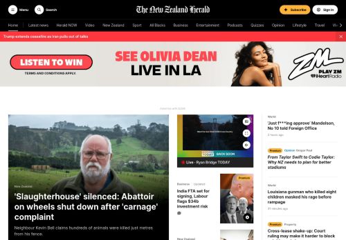 Screenshot of the audited page (Desktop 1440×900)