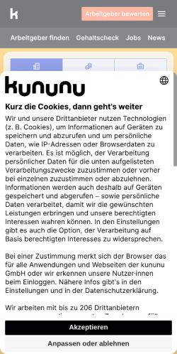 Screenshot of the audited page (Mobile 375×812)
