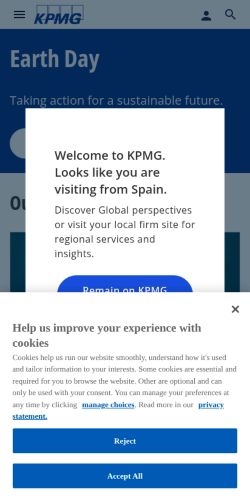 Screenshot of the audited page (Mobile 375×812)