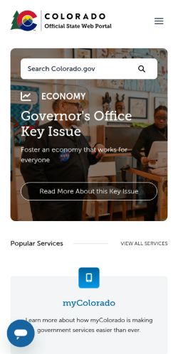 Screenshot of the audited page (Mobile 375×812)