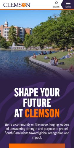 Screenshot of the audited page (Mobile 375×812)