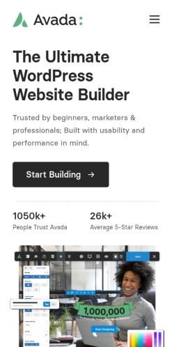Screenshot of the audited page (Mobile 375×812)