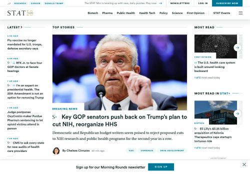 Screenshot of the audited page (Desktop 1440×900)