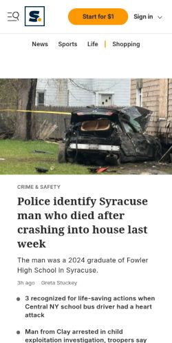 Screenshot of the audited page (Mobile 375×812)