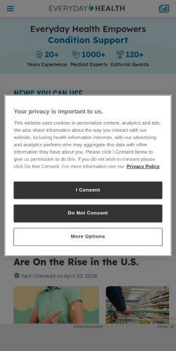 Screenshot of the audited page (Mobile 375×812)