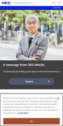 Screenshot of the audited page (Mobile 375×812)