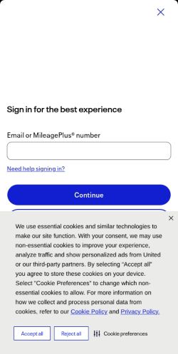 Screenshot of the audited page (Mobile 375×812)