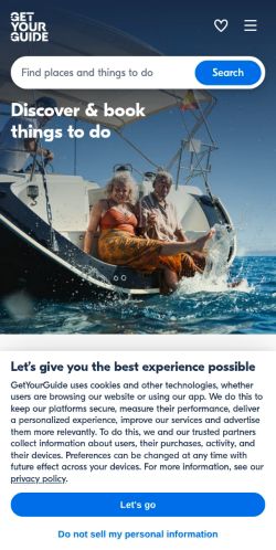 Screenshot of the audited page (Mobile 375×812)