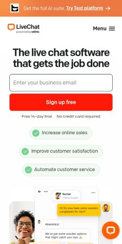 Screenshot of the audited page (Mobile 375×812)
