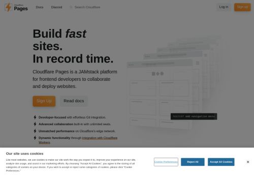 Screenshot of the audited page (Desktop 1440×900)