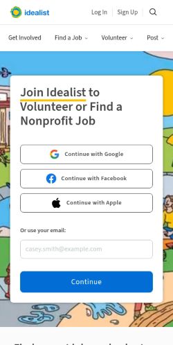 Screenshot of the audited page (Mobile 375×812)