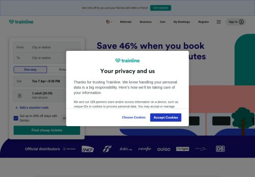 Screenshot of the audited page (Desktop 1440×900)
