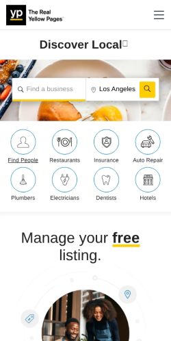 Screenshot of the audited page (Mobile 375×812)