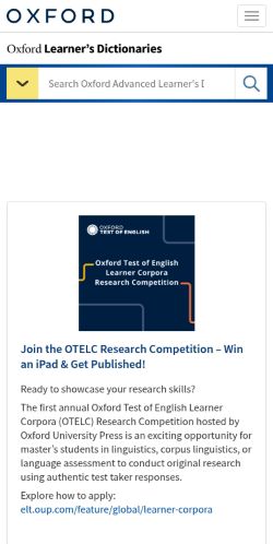 Screenshot of the audited page (Mobile 375×812)