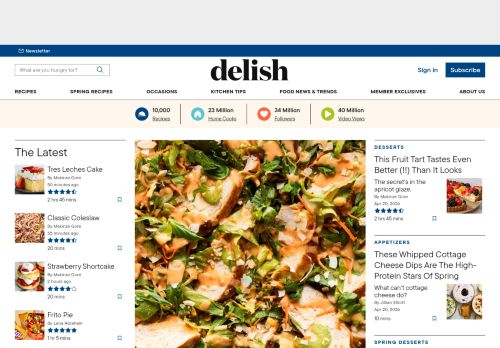 Screenshot of the audited page (Desktop 1440×900)