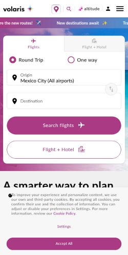 Screenshot of the audited page (Mobile 375×812)