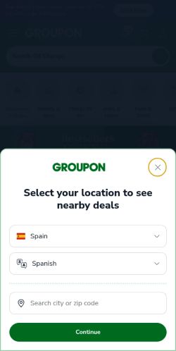 Screenshot of the audited page (Mobile 375×812)