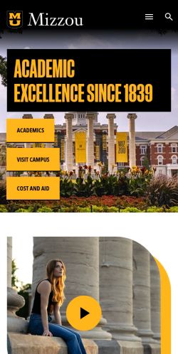Screenshot of the audited page (Mobile 375×812)