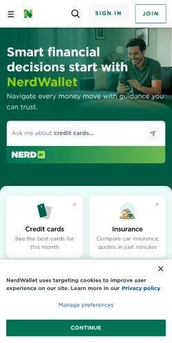Screenshot of the audited page (Mobile 375×812)