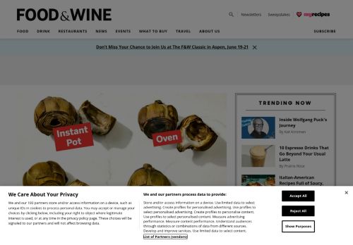 Screenshot of the audited page (Desktop 1440×900)